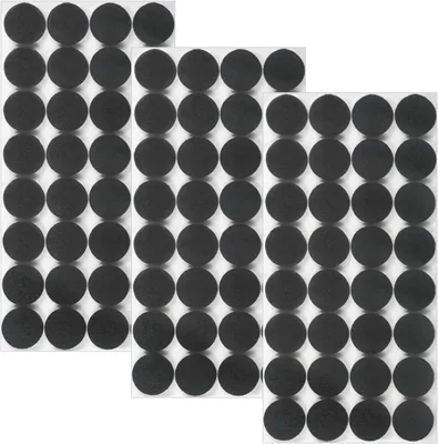 Produktbild von 96 Selbstklebende Filzgleiter 20mm für Möbel und Stühle, 5mm Dicke zum Schutz von Hartholzböden