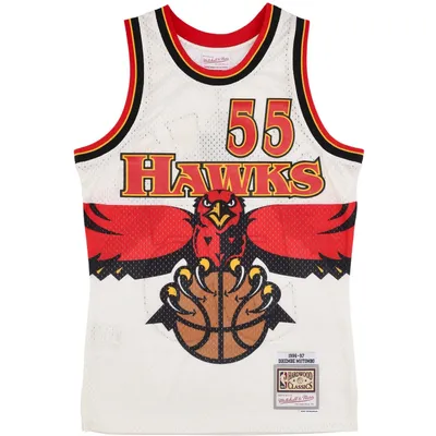 Produktbild von Swingman Jersey Atlanta Hawks OFF-WHITE Dikembe Mutombo - M