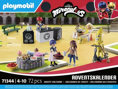 Immagine prodotto di PLAYMOBIL 71344 Playm. Adventskalender Miraculous Pickn (71344)