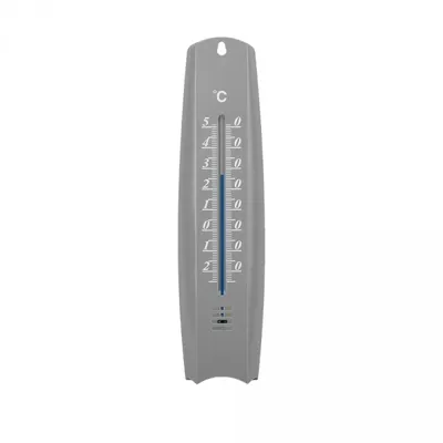 Produktbild von Außenfensterthermometer, Kunststoff grau, -25/50 Grad C, Länge 26 cm