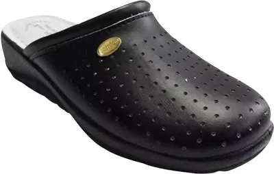 Produktbild von Dek - Damen Clogs, Leder DF2518 (38 EU) (Schwarz)