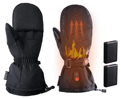 Produktbild von Fotohandschuhe Handschuhe - Beheizt - Winter - Schwarz