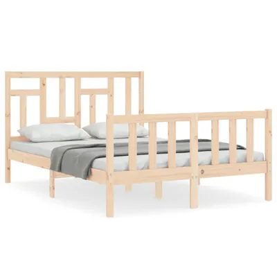 Immagine prodotto di vidaXL Letto in legno massiccio senza materasso 120x200 cm in legno di pino