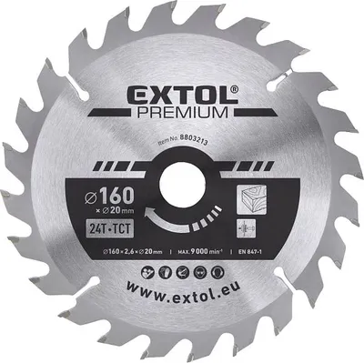 Immagine prodotto di kotouč pilový s SK plátky, O 160x2,6x20mm, 24T