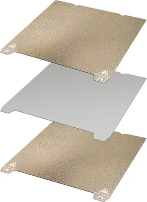 Obrázek produktu pro tisková deska 235x235mm PEI+PEI oboustranná deska z pružinové oceli, pro 3D tiskárny Creality K1/Ender-3 S1/Ender-3 S1 Pro/End-5 S1