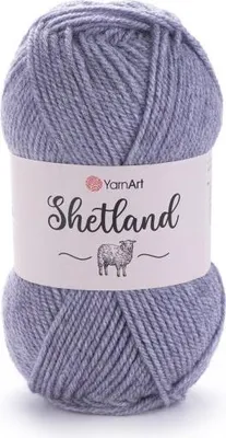 Produktbild von YarnArt Shetland Wolle - Zarte Lavendel-Mischung, Maschinenwaschbar, 220m