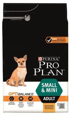 Zdjęcie produktu dla Purina Small & Mini Adult with OPTIBALANCE, Dorosły, Mini (5 - 10 kg), Kurczak, 7 kg
