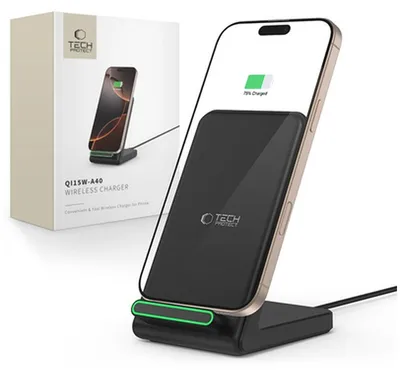 Immagine prodotto di Tech-Protect wireless charger A40 QI15W, black