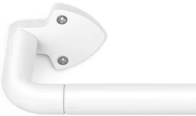 Productafbeelding van DEFYNEE Gordijnroede uittrekbaar 81-152 cm, gordijnroede Ø 19 mm, wit