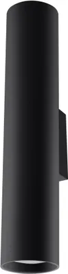 Zdjęcie produktu dla Kinkiet LAGOS czarny 2xGU10x40W metal wym:30x8x8cm IP20 Sollux Lighting