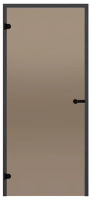 Obrázek produktu pro Dveře do sauny Harvia Black Line - černá borovice / bronzové sklo / 70 x 190