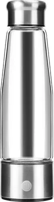 Produktbild von Wasserstoffreiche Wasserflasche, Tragbarer Wasserionisator mit 430 ml Anti-Antioxidant Glasflasche, USB Wiederaufladbar