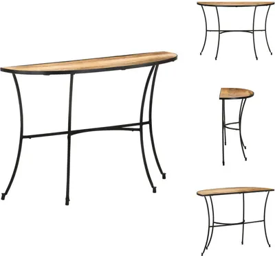 Produktbild von vidaXL Beistelltisch 110x40x77 cm Mango Massivholz -  Beistelltische
