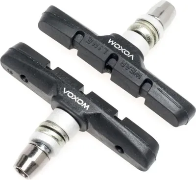 Produktbild von Voxom Brs4 Komplette Felgenbremsbeläge Silber  Silber One Size