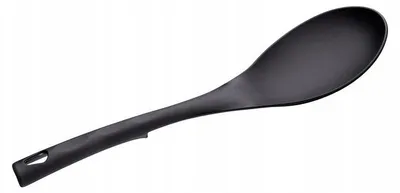 Obrázok produktu pre Čierna plastová lyžica na ryžu
