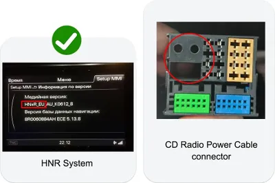 Zdjęcie produktu dla Bezprzewodowy interfejs CarPlay, kompatybilny z Audi A6 A7, obsługa Android Auto, HNR