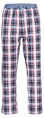 Produktbild von Luca David Herren Pyjamahose Olden Glory - blau+rot - Größe M