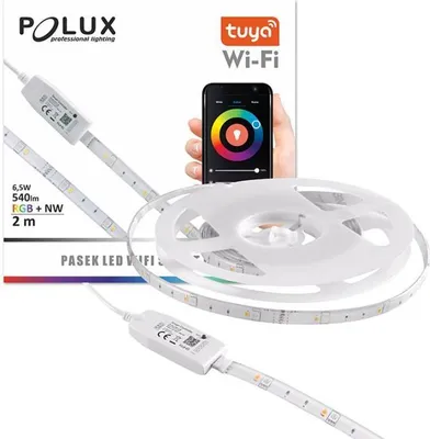 Produktbild von TUYA SMART Wi-Fi LED-Streifen 2 m NW+RGB 6,5 W 540 lm 313904