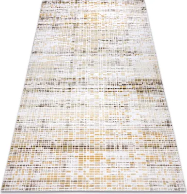 Produktbild von Teppich ACRYL DIZAYN 124/7058 gelb Gelb 80x300 cm