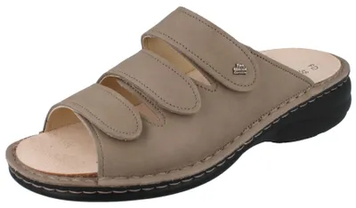 Produktbild von FINN COMFORT Hellas Damen Pantolette camel beige Glattleder - Größe: 40