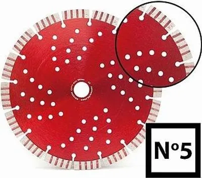 Zdjęcie produktu dla Uniwersalna tarcza diamentowa 230 x 22/12 ABRABORO N5