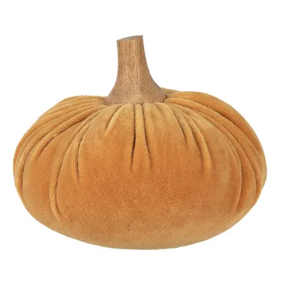 Obrázek produktu pro Clayre & Eef Dekorace dýně Ø 15x12 cm oranžová Polyester