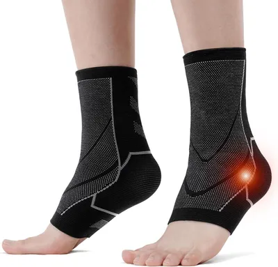 Productafbeelding van Famanu voetsteun voor sport & pijnverlichting - voetbandage voor verstuikingen & plantaire fasciitis