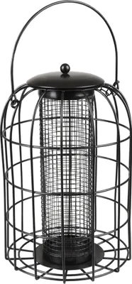Produktbild von Flamingo Futtersilo Nüsse Ylva Metall schwarz