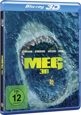 Produktbild von Meg [3D Blu-ray] (Vö. Do. 13.12.18)
