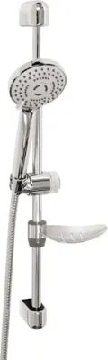 Image de Novaservis Shower Sets - Set de douche avec pommeau, support, barre avec porte-savon et flexible, 3 jets, chrome KIT04,0