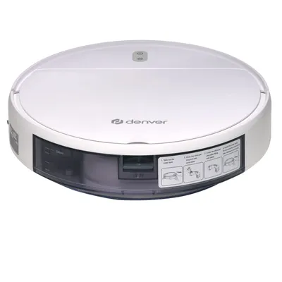 Produktbild von Denver RVC-110 Smart Roboterstaubsauger – Tuya-Integration, 1400pa Saugkraft, Wi-Fi, mit Wischfunktion