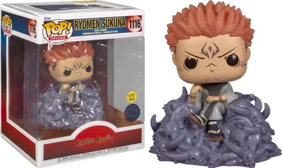 Image de Jujutsu Kaisen - Ryomen Sukuna 1116 Special Edition Glows - Funko Pop ! Deluxe