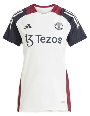 Image de Adidas - Maillot de football pour femme, entraînement GT23708 (40 DE) (blanc naturel/noir)