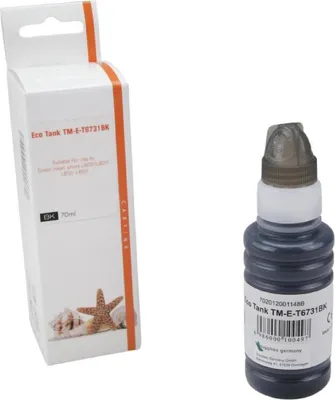 Produktbild von black Tinte/Tintenpatrone 4.2-C13T67314A kompatibel mit Epson C13T67314A [ 673 ]