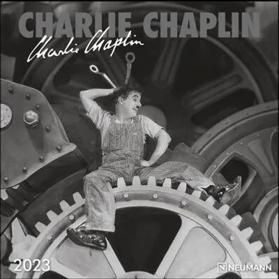Produktbild von Charlie Chaplin 2023 - Wand-Kalender - Broschüren-Kalender - 30x30 - 30x60 geöffnet