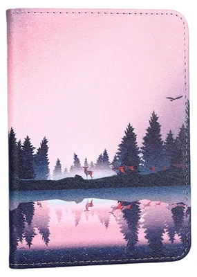 Image de Housse de protection pour liseuse avec motifs raffinés et dragonne pour Kindle 11e génération 2022, couleur Dusk