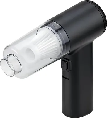 Produktbild von Avizar, Kabelloser Handstaubsauger 120W wiederaufladbar für Haus & Auto, Schwarz transparent