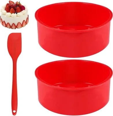 Produktbild von Silikonformen - Rund - 15 cm Antihaft