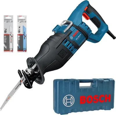 Immagine prodotto di Bosch Professional GSA 1300 PCE Reciprocating Saw. 1300W. with 2 blades. in carrying case - 060164E200