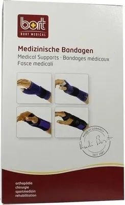 Produktbild von BORT ManuStabil kurz rechts S blau