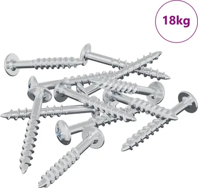 Produktbild von Schraube 7792 pcs Silber 9,8 x 35 mm Eisen