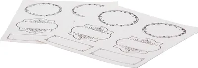 Image de Trodat 162616 étiquette autocollante Blanc 36 pièce(s)