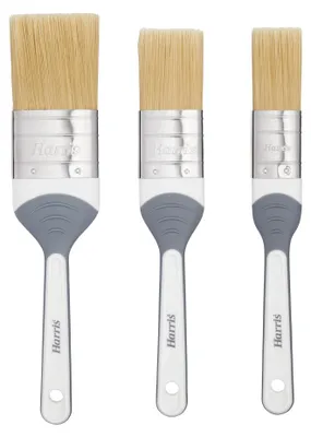 Productafbeelding van Harris Penselen set, 3-delig, 25/38/50 mm – Platte penselen voor hout, beits en lak