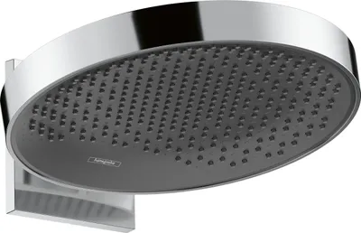 Produktbild von Kopfbrause Rainfinity 360 Wandmontage chrom chrom 1jet Wandmontage