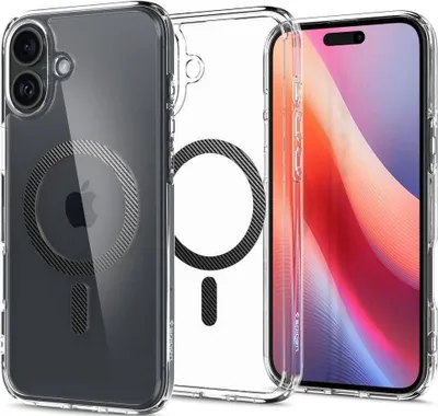 Immagine prodotto di Spigen Ultra Hybrid Magsafe Iphone 16 Fibra Di Carbonio