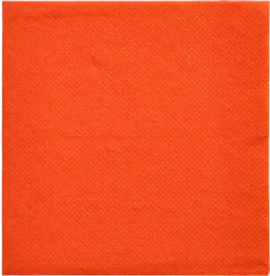 Produktbild von Servietten "DAILY Collection" 1/4-Falz 24 cm x 24 cm nektarine