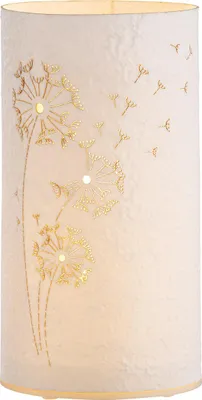 Produktbild von Gilde Laterne Papier LED Pusteblume 41148