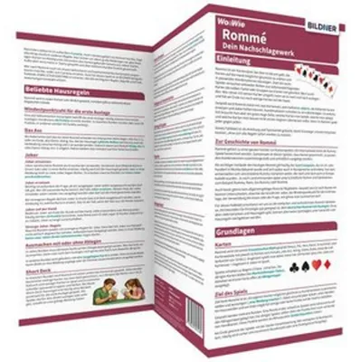 Immagine prodotto di Rommé verstehen - spielen - gewinnen: Alles auf einen Blick!