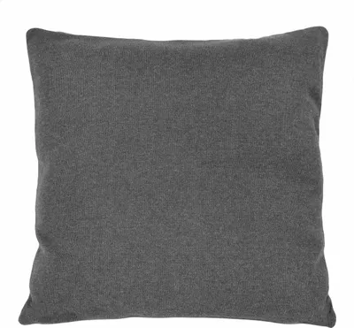 Produktbild von nielsen HOME Kissenbezug Cato gestrickt, 50x50 cm, Dunkelgrau, 100% Baumwolle, Strick, ® Standard 100