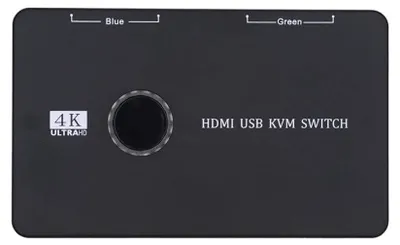 Obrázek produktu pro Přepínač HDMI USB KVM s podporou rozlišení 4K